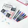 Marcador Logístico Pequeño de Doble Punta, Bolígrafo de Contorno para Dibujo Estudiantil, Marcador de Color de Doble Punta, Marcador Negro Impermeable