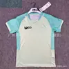Camiseta de bádminton de manga corta de secado rápido en dos tonos para hombres y mujeres, ropa de entrenamiento para tenis de mesa y voleibol, uniforme de equipo personalizable con impresión para team building