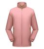 Jaquetas de Equipe à Prova de Vento e Impermeáveis Personalizadas para Primavera e Outono, Roupa de Trabalho de Cor Sólida, Estilo Fino com Impressão de Logo, Com Capuz