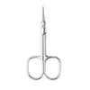 Tijeras pequeñas estilo ruso tijeras para cutícula tijeras de reparación de piel pretratamiento tijeras de acero inoxidable tijeras de punta para recortar cejas herramienta para uñas