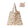 Nueva bolsa de compras plegable de gran capacidad, bolsa plegable ecológica, bolsa de almacenamiento portátil impresa creativa