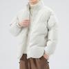 Ropa de Algodón Niños Otoño e Invierno Nuevo Abrigo de Algodón Grueso Cálido Suelto con Cuello Chaqueta Casual de Moda Abrigo de Algodón Acolchado
