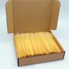 Venta al por mayor de fábrica paja de trigo paja de junco paja de protección ambiental 13-20cm paja paja entrega el mismo día