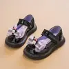 2026 Novos Sapatos de Couro para Meninas Primavera Moda Infantil Elegante Sapatos de Princesa Para Meninas Pequenas Sapatos de Performance Kuromi