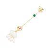 Colgante Ruyi de Nube Solar Nuevo Estilo Nacional de Alta Gama Imitación Jade Temperamento Perla Natural Pestaña de Presión Hebilla Accesorios Hanfu Chino