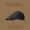 Gorra Plana de Color Liso Versátil Estilo Coreano Estilo Versátil Cuadros para Mujer Verano Ala Ancha Adelgazante Facial Protección Solar Sombrero Parasol Cabeza Grande