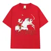 Ken CArsOn Uma Grande Caos Camiseta Masculina Feminina Moda Vintage O
