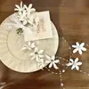 Nuevo Pasador de Flor de Lirio del Valle Falso Estilo Retro Chino para Mujer Bosque Dulce Atmósfera Súper Hada Fleco Lateral Accesorios para el Cabello