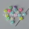 Cuentas redondas corazón de melocotón estrella de cinco puntas color perla de imitación accesorios para ropa y cabello material de bricolaje accesorios para joyería hecha a mano cuentas sueltas