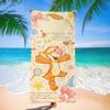 Toalla de Playa de Dibujos Animados de Winnie the Pooh para Nadar en el Mar, Toalla de Baño de Dibujos Animados de Secado Rápido y Absorbente, Linda y Personalizada Especial para Bañarse