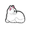 Dibujos Animados Lindo Mascota Gato Pvc Plástico Blando Gota Plástico Hebilla Decorativa Removible Agujero Flor para Zapato Hebilla para Zapato Gato Accesorios DIY