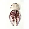 26 Bufanda Cuadrada de Satén de Nuevo Color Primavera Otoño para Mujer Bufanda Impresa Conveniente de Seda Artificial Bufanda Sombrero Cadena de Suministro Transfronteriza Europea Americana Venta al por Mayor