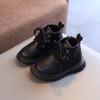 Botas para Niños 2025 Otoño e Invierno Nuevos Zapatos para Niños Botines para Niños Botas de Cuero Británicas Botas Individuales para Niñas Simple