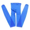 Medias Sexys de Color Caramelo para Hombre Tallas Grandes con Conjunto Jj, Bodystocking Ultra Fino con Entrepierna Abierta, Medias de una Pieza para Venta al por Mayor