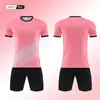 Conjunto de Uniforme de Fútbol para Hombre al por Mayor Uniformes de Equipo de Competición Uniformes de Entrenamiento Deportivos de Manga Corta para Adultos y Niños Camisetas de Fútbol Transpirables de Verano