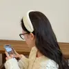 Diadema Ancha de Punto de Hilo de Color Sólido Estilo Coreano para Mujer 2025 Nuevo Pasador Alto para el Cabello para Uso Diario Accesorio para el Cabello de Otoño e Invierno