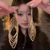 Pendientes de Aro Estrella Azul Hielo Menta Nueva Tendencia Pendientes Únicos con Borla de Mariposa Joyería
