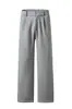 Pantalones de Lana de Oveja Estilo Perezoso y Relajado para Hombre Otoño e Invierno 2026 Nuevos Pantalones Largos Casuales de Pierna Recta Suelta Estilo Old Money