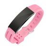 Pulsera de moda transfronteriza para hombre, pulsera de silicona de acero inoxidable con grabado para hombre, pulsera ligera de lujo de alta gama.