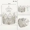 Várias Formas de Comércio Exterior Mais Vendidas Plástico Galvanizado Caixa de Presente Criativa Mini Caixa de Plástico Dourada com Tampa Atacado