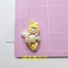  Coelho Médio Domei Sorvete Caseiro diy Capa para Celular Grampo Adesivo para Geladeira Caixa de Papelaria Decoração de Carro Acessórios de Resina