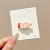 Pinza lateral para el cabello simple y elegante para mujer, sin costuras, fresca y estilosa, alto valor estético, accesorio para el cabello suave y versátil