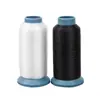 Hilo de Nailon con Cierre de Borde de Etiqueta Lavada en Stock, Hilo para Máquina de Coser Transparente Negro y Blanco Ultra Fino, Hilo para Coser Invisible de un Solo Hilo para Punto de Cruz