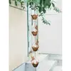 Cadena de Lluvia para Jardín Exterior con Colibríes, Cadena Guía de Agua para Patio, Cadena de Drenaje para Aleros, Cadena de Lluvia para Villa, Decoración de Canalón, Cadena de Bajante