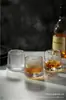 Taza de Whisky Taza de Café Taza de Latte Soplado a Mano Hielo Vidrio Americano Giratorio Celebridad de Internet taza de Café Sucio Estilo ins