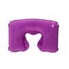 Almohada inflable de viaje en forma de U viaje Sanbao almohada para el cuello almohada lumbar inflable pvc engrosado flocado almohada en forma de U