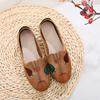 2026 Sapatos de Malha Old Beijing Verão Novo Estilo Feminino Vazado Respirável Casuais para Mães de Meia-Idade e Idosas Diretamente do Fabricante