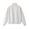 Sudadera Cárdigan Vintage Yidao 2026 Otoño Nueva, Estilo Americano, Cuello Alto, para Hombres y Adolescentes, Corte Holgado, Chaqueta Corta