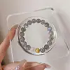 Pulsera de Piedra Luna Gris Natural para Mujer, Pulsera de Piedra Ojo de Tigre Azul Dorado, Diseño Original, Cristal Multi-Tesoro, Lujo de Alta Gama y Accesible