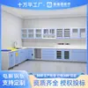 Gabinete de Terapia de Aço Personalizado Gabinete de Terapia com Placa de Aço Eletrolítico Gabinete de Lixo Sala de Preservação Hospitalar Mesa de Terapia com Preservação Farmacêutica
