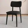 Silla de comedor nórdica, moderna, simple y elegante, adecuada para uso doméstico, restaurante, hotel, silla de comedor con respaldo, lujo ligero, silla de comedor de color madera natural