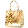 Fornecedores de Yiwu Oferecem Urso Dourado de Pelúcia Sacolas de Compras Dobráveis Criativas Sacolas de Presente Promocionais com Personalização de Logo Disponível