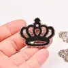 Coroa Vazada Strass de Cristal Strass Hot-Fix Decoração de Vestido de Noiva Acessórios de Penteado Acessórios para Roupas Adesivos com Padrão de Strass Hot-Fix