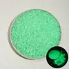 Arena fosforescente de 3-5 mm para jardinería, paisajismo de acuarios, grava de sustrato, jarrón, juguetes transfronterizos, arena y grava de partículas fluorescentes al por mayor