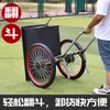 Carretilla de volquete de plataforma de una rueda para el hogar, agrícola, de jardín, para transporte de lodo y arena, carretilla de mano de una rueda