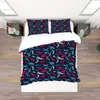 Novo Produto Conjunto de Três Peças em Algodão Lavado Desenho Animado Quarto Infantil Padrão Avião Têxtil para Casa Venda Quente Fronha de Quatro Peças