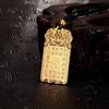Colgante Kirin Baifu no-matter chapado en oro y cobre para hombre, cuadrado, elegante, arena de Vietnam, oro, colgante cuadrado gratis, venta al por mayor