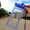 Tres Bolsas Impermeables Selladas para Teléfono, Transparentes y Compatibles con Pantalla Táctil, Bolsa de Aire Flotante para Natación, Funda Impermeable Transparente para Teléfono