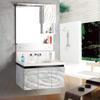 Papel tapiz de pared de mármol práctico papel tapiz gris granito y blanco renovación de muebles de gabinete de encimera de cocina PVC