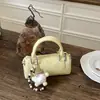 Bolso de Mano Moda Primavera Bolso Tote Pequeño para Mujer 2026 Nuevo Bolso Sencillo Tipo Almohada Bolso de Hombro Cruzado Versátil Bolso para Teléfono Móvil