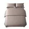 Juego de ropa de cama auténtico de algodón egipcio de fibra larga de 100 hilos, cuatro piezas, lujo ligero con sensación de alta gama, juego de ropa de cama premium 100% algodón puro Clase A 4