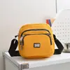 Nova Bolsa Transversal para Mulheres, Multi-Compartimentos, Alça Única de Ombro, Alça Larga Simples, Grande Capacidade, Bolsa Casual, Versátil para Sair, Leve, Bolsa Transversal