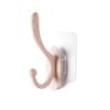 Gancho Multifuncional Grande para Abrigos para el Hogar Gancho Adhesivo para Colgar en la Pared sin Perforaciones Gancho Doble Grande Trasero para Puerta Gancho sin Rastro Inoxidable