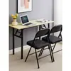 Mesa dobrável simples mesa de treinamento retangular ao ar livre portátil escrivaninha de estudo conferência mesa longa mesa de jantar dobrável