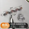 Sem Furar Gancho Adesivo de Parede com Cabeça Redonda para Roupas, Porta, Atrás da Porta, Madeira Natural, Quarto, Gancho para Roupas, Montado na Parede, Organização e Armazenamento