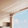 Tendedero Eléctrico de Altura Ajustable para Uso Doméstico, Control Remoto Inteligente, Elevación de Balcón, Barra de Ropa Invisible con Iluminación Ajustable